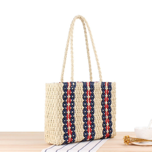 shoulder Straw Bag