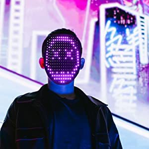 50 Pattern Led Mask