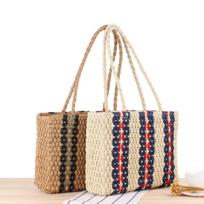 shoulder Straw Bag