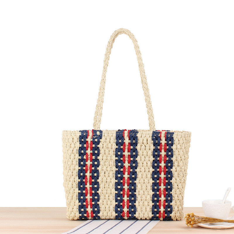 shoulder Straw Bag