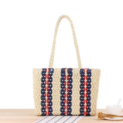 shoulder Straw Bag