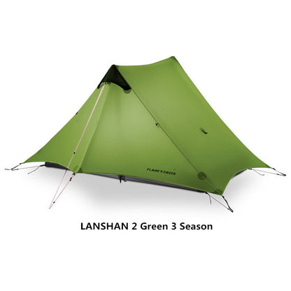 Silicon coated tent