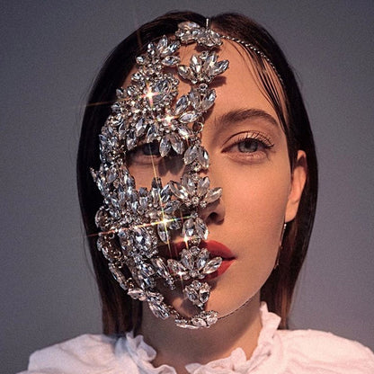 Rhinestone Mask