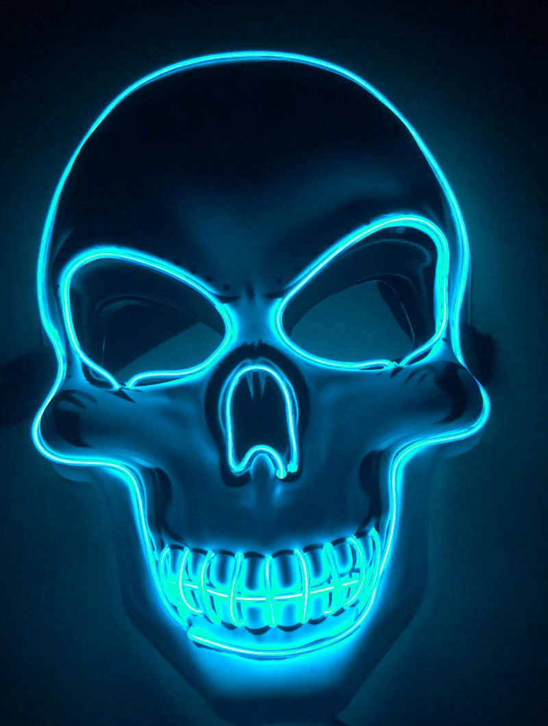Skeleton LED Mask