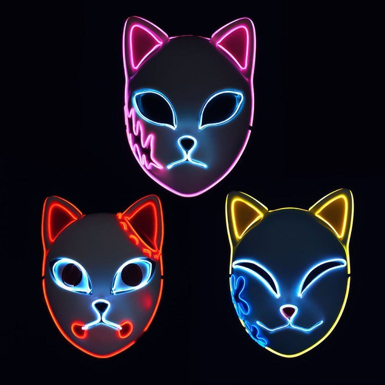 LED cat mask & Oversized Sweatshirt