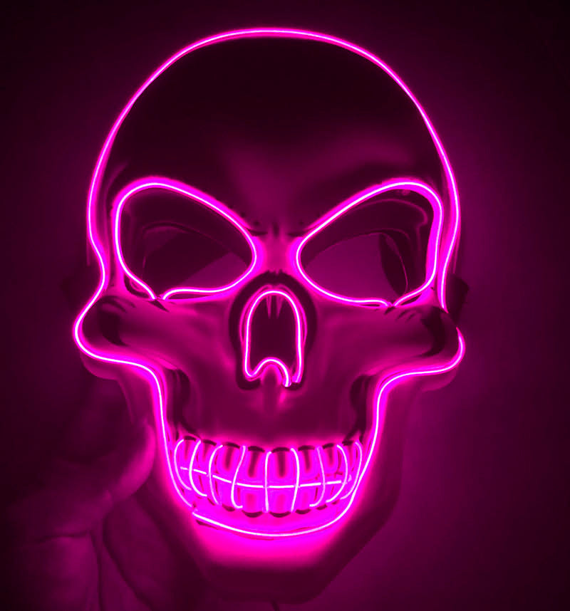 Skeleton LED Mask