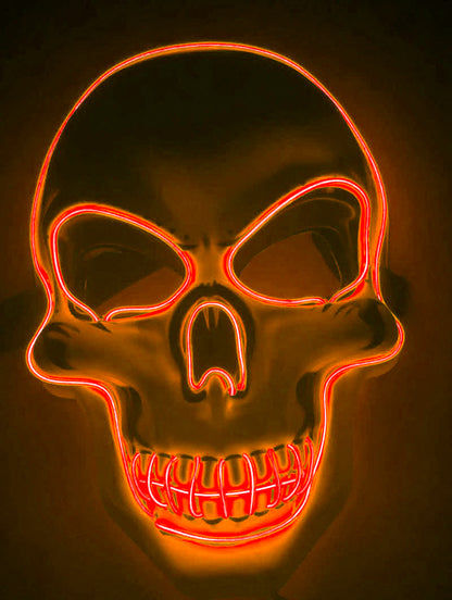 Skeleton LED Mask